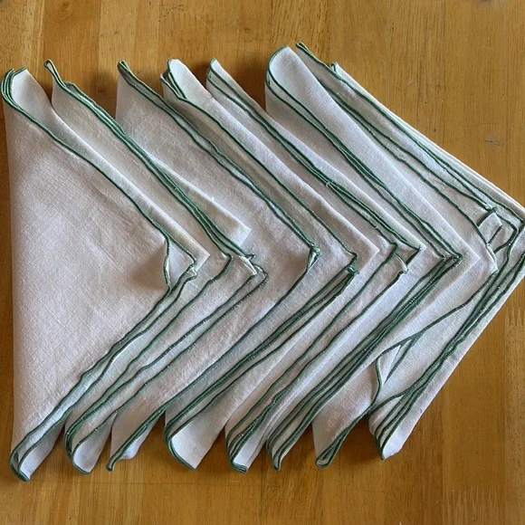 Vintage linen napkins - Picture 5 of 6